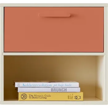 Noční stolek Červeno-žlutý nástěnný noční stolek Keep by Hammel ID_1427715