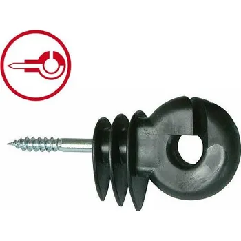 Ohradník Izolátor pro elektrické ohradníky AKO DS, velký, s průchozím vrutem 6 mm