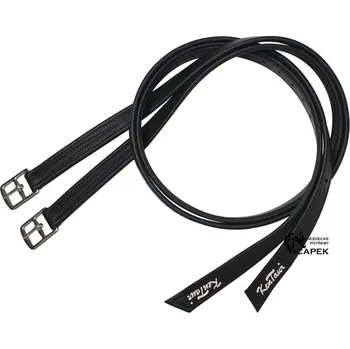 Třmenové řemeny Kentaur -S VÝZTUHOU- - Tmavě hnědá - 130cm