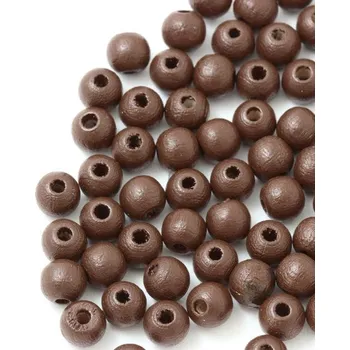 Korálek EU Korálek dřevěný 6mm hnědá 839L
