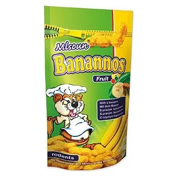 Krmivo pro hlodavce Pochoutka hlodavec Mlsoun banánové dropsy 75g