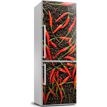 Fototapeta Samolepka na ledničku dýha Papričky 70x190