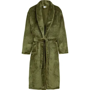 Dámský župan Zelený župan z mikroplyše velikost M/L Polyvelvet – Good Morning ID_1712840