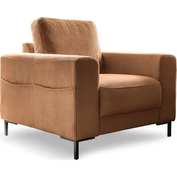 Křeslo Oranžovohnědé manšestrové křeslo Lofty Lilly – Miuform ID_1681368