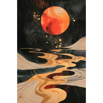 Plakát Plakát Planetární Tanec bez rámu 61 x 91,5 cm