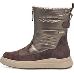 JANA SHOES NĚMECKO Boty Jana 483 hnědo/zlaté dámské sněhule Velikost: 36