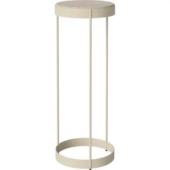 Toaletní stolek Bolia Béžový kamenný podstavec Drum 28 cm