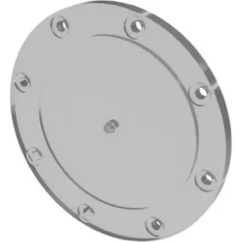 Bazénová filtrace Behncke víko z akrylového skla vhodné pro všechny nádoby z GRP s otvorem 1/4 "