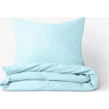 Povlečení Bavlněné povlečení - nebesky modré 140 x 200 a 70 x 90 cm