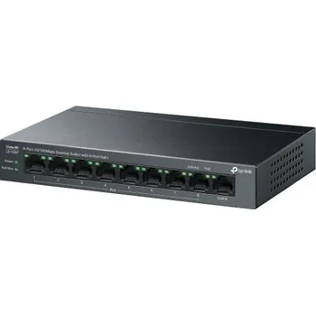 Počítač Switch TP-Link LS109P 1x LAN, 8x LAN s PoE+, 63W