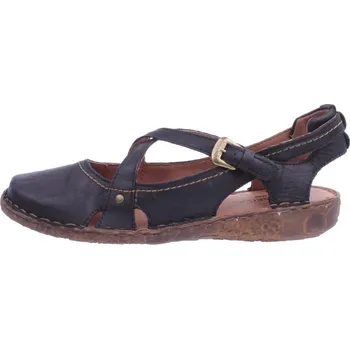 Dámské sandále Dámské sandály Josef Seibel černé kožené Velikost: 43