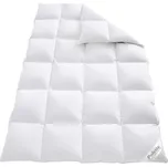 OBB Kazetová přikrývka z prachového peří Elegance, teplá (200 x 220 cm)