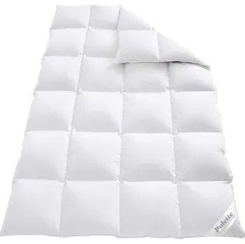 přikrývka OBB Kazetová přikrývka z prachového peří Elegance, teplá 1,38 kg 200 x 220 cm