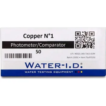 Water I.D. tablety pro PoolLab pro měření mědi Copper 1 50 tablet
