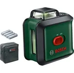 BOSCH UniversalLevel 360 PREMIUM křížový laser, zelený paprsek, dosah 24m, stativ TT150, držák MM3 0603663E07
