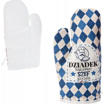 Chňapka Kuchyňská chňapka s nápisem DĚDEK NEJLEPŠÍ ŠÉFKUCHAŘ Lublin