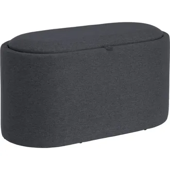 Taburet Tmavě šedý taburet – Casa Selección ID_1707616