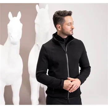 Jezdecká mikina Pánská mikina Pikeur Athleisure, černá - vel. 48