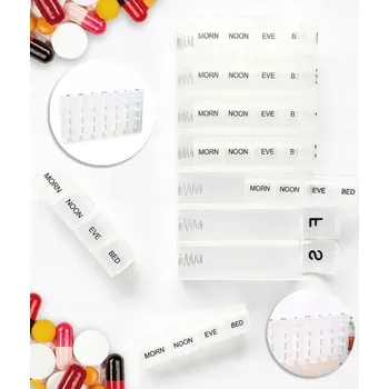 Paradox Exkluzivní organizér a dávkovač na léky PREVENT / Transparentní