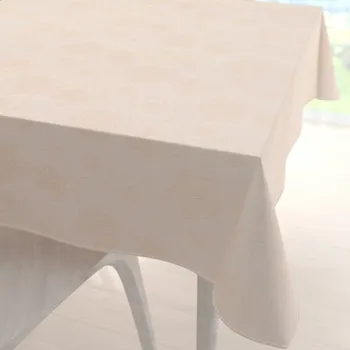 ubrus Teflonový čtvercový ubrus TF-099 Zlaté květované ornamenty na béžovém 60x60 cm