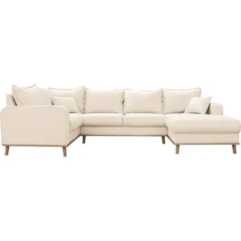 Pohovka Krémová rohová pohovka (pravý roh) Beata – Ropez ID_1560874