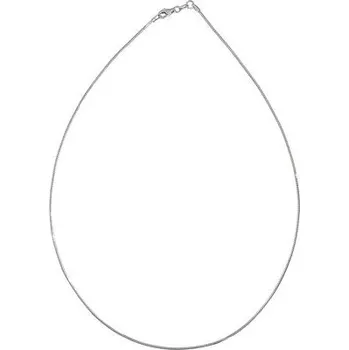 Náhrdelník Stříbrná struna 1,25mm délka náhrdelníku 42+3cm