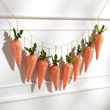 3Pagen 8dílná girlanda z mrkví