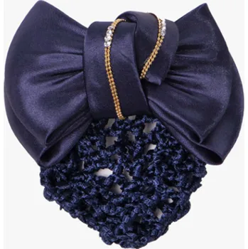 Spona do vlasů QHP s řetízkem - modrá