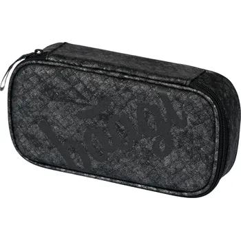 Penál Šedý zipový školní penál Zorion