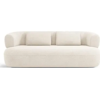 Pohovka Béžová pohovka z textilie bouclé 178 cm Jenny – Micadoni Home ID_1722358