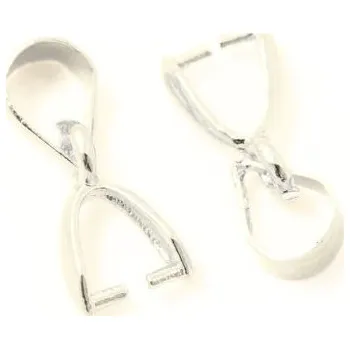 Materiál na výrobu šperku EU Šlupna 10/5,5/3mm stříbro