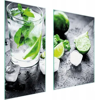 Kuchyňské prkénko Krájecí deska TMK ArtDeko sklo 2 ks