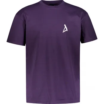 Pánské tričko Pánské oversized tričko ALTISPORT BYB/ALM002BY102 VÍNOVÁ L