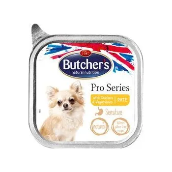 Krmivo pro psa Butcher's Dog Pro Series s kuřecím Sensitive pate 100g