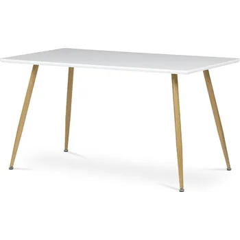 Jídelní stůl Stůl jídelní bílá mat 140x80 HT-W1214 WT