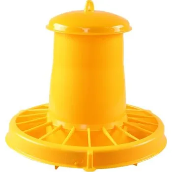 krmítko pro hospodářská zvířata Závěsné poloautomatické tubusové krmítko pro drůbež - 7 kg