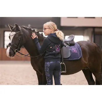 Jezdecká mikina Dětská mikina Imperial Glorious, modrá - vel. 158