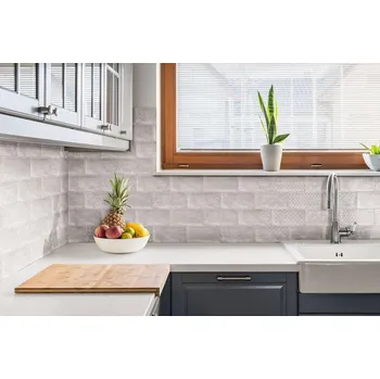 Obklad MAINZU CAMDEN AR434 10 cm x 20 cm x 0,75 cm zelená 1 m2