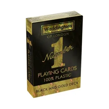 Pexeso Karty do gry Wassingtons No.1 Black and Gold (PL)
