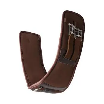 Vybavení pro koně Drezurní podbřišník Horze Varna, hnědý - vel. 55 cm