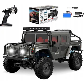 autíčko Subotech Monster 4x4 Kovové RC Velké LED světla Silné 1:12