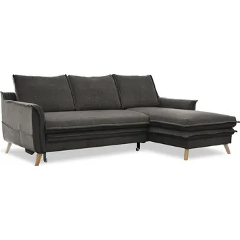 Pohovka Tmavě šedá rozkládací rohová pohovka (pravý roh) Charming Charlie – Miuform ID_1548188