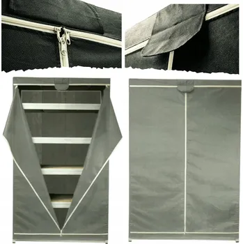 Obraz Ochranný obal na regál 270x150x35 cm, šedý, odolný