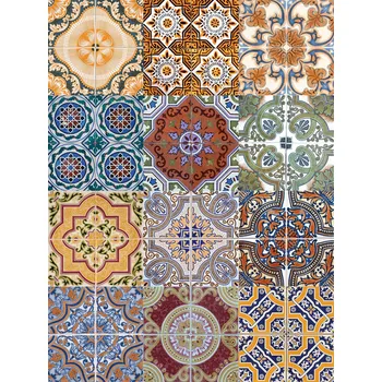 Obraz Nálepky na zeď dlaždice, dlaždice, schody 15 x 15 cm