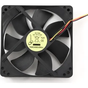 PC ventilátor GEMBIRD ventilátor do skříně 120x120 kuličkové ložisko