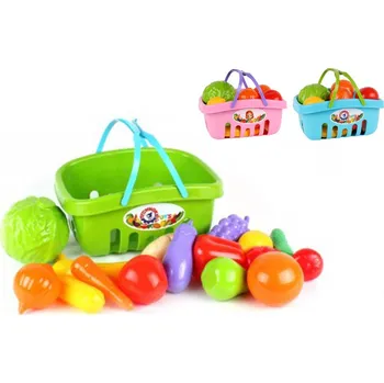 Hra na obchod Ovoce a zelenina v plastovém košíku