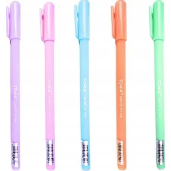 SADA PROPISOVAČEK TOMA CANDY 0,7 mm RŮŽOVÁ FIALOVÁ MODRÁ ORANŽOVÁ ZELENÁ