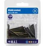 M.A.T. GROUP Hřebík ocelový 40x2,0mm (100ks)