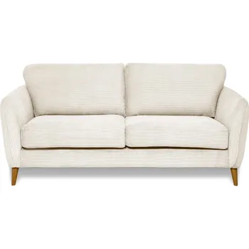 Pohovka Bílá manšestrová pohovka 170 cm Paris – Scandic ID_1688558