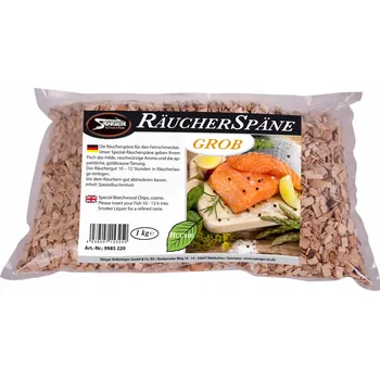 Udírna Saenger bukové piliny na uzení Räuchermehl velmi hrubé 1kg